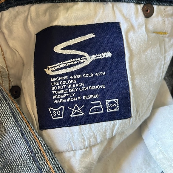 Seven7 mini jean skirt - Picture 6 of 7